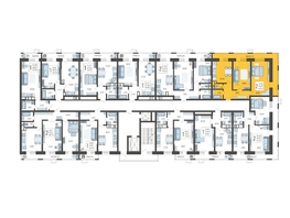 Продается 2-комнатная квартира ЖК Небо, литера 3, 64.5  м², 9326700 рублей