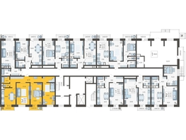 Продается 3-комнатная квартира ЖК Небо, литера 3, 85.1  м&sup2;, 10755000 рублей