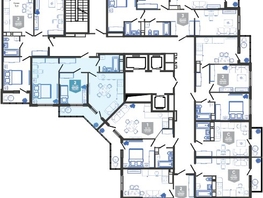 Продается 2-комнатная квартира ЖК Облака-3, дом 1, 56.8  м&sup2;, 11367668 рублей