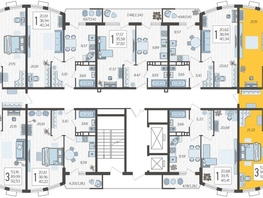 Продается 3-комнатная квартира ЖК Режиссёр, литера 4, 92.57 м², 13783673 рублей