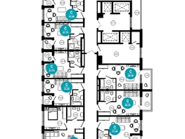 Продается 1-комнатная квартира ЖК Нескучный сад, корпус 2, 26.2  м², 31523840 рублей