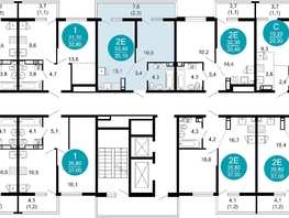 Продается 1-комнатная квартира ЖК Лестория, дом 4, 35.1 м², 15264990 рублей
