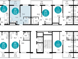 Продается 1-комнатная квартира ЖК Лестория, дом 4, 33.4  м², 14462200 рублей