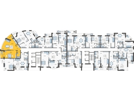 Продается 2-комнатная квартира ЖК Зеленодар, литера 5б, 66.8  м², 7541720 рублей