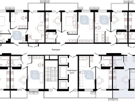 Продается 3-комнатная квартира ЖК Отражение, 1 очередь литера 1, 75.3  м², 10639890 рублей