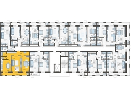 Продается 2-комнатная квартира ЖК Небо, литера 8, 66.7  м², 9738200 рублей