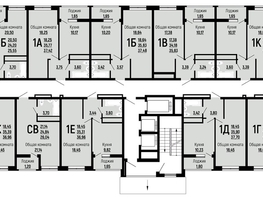 Продается 2-комнатная квартира ЖК Славянка, литера 10, 65.29  м², 8060000 рублей
