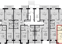 Продается 1-комнатная квартира ЖК Nova Vita (Нова Вита), дом 19, 41.2 м², 4779200 рублей
