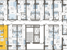 Продается Студия ЖК Кислород, корпус 1, 22.78  м², 10581310 рублей