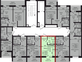 Продается Студия ЖК Botanica Hills (Ботаника Хилс), литера 3, 17.37  м², 6070470 рублей