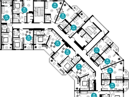 Продается 2-комнатная квартира АО Нескучный сад, корпус 1, 43.3 м², 42334410 рублей