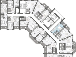Продается 1-комнатная квартира АО Нескучный сад, корпус 1, 22.2 м², 26728060 рублей