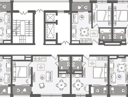 Продается 2-комнатная квартира АО Нескучный сад, корпус 1, 44.2 м², 41865880 рублей