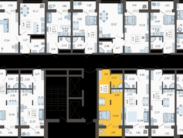 Продается Студия ЖК Кислород, корпус 10, 22.88 м², 10342800 рублей