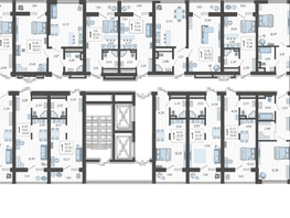 Продается 2-комнатная квартира ЖК Кислород, корпус 11, 50.69 м², 19459350 рублей