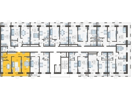 Продается 2-комнатная квартира ЖК Небо, литера 4, 66.7  м&sup2;, 8841300 рублей