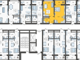 Продается 1-комнатная квартира ЖК Кислород, корпус 12, 38.17 м², 15676700 рублей
