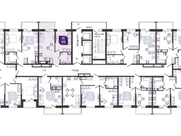 Продается 1-комнатная квартира ЖК Улыбка, литера 2, 37.6 м², 4906800 рублей