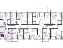 Продается 2-комнатная квартира ЖК Улыбка, литера 2, 45.2 м², 5301960 рублей