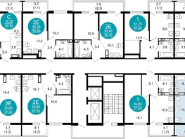Продается 2-комнатная квартира ЖК Лестория, дом 4, 44.4 м², 19869000 рублей