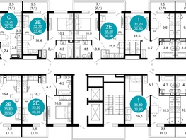 Продается 1-комнатная квартира ЖК Лестория, дом 4, 24.5 м², 12245100 рублей