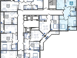 Продается 3-комнатная квартира ЖК Облака-3, дом 1, 72.5 м², 11455000 рублей