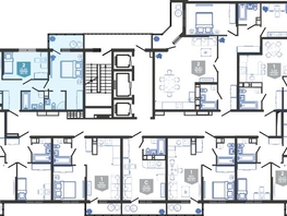 Продается 2-комнатная квартира ЖК Облака-3, дом 1, 60.1 м², 10433360 рублей