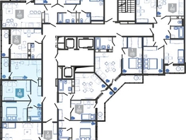 Продается 2-комнатная квартира ЖК Облака-3, дом 1, 51.1 м², 8804530 рублей
