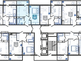 Продается 1-комнатная квартира ЖК Облака-3, дом 1, 35.1 м², 7797465 рублей