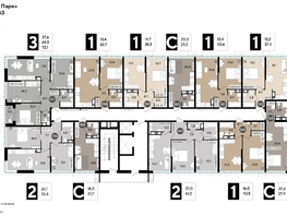 Продается 2-комнатная квартира ЖК DOGMA PARK (Догма парк), литера 15, 61 м², 9973500 рублей