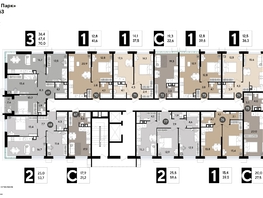 Продается 2-комнатная квартира ЖК DOGMA PARK (Догма парк), литера 15, 59.6 м², 9577720 рублей