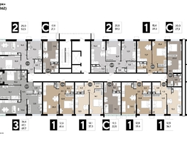Продается 2-комнатная квартира ЖК DOGMA PARK (Догма парк), литера 18, 53.5 м², 7308528 рублей