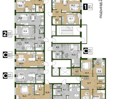 Продается 3-комнатная квартира ЖК DOGMA PARK (Догма парк), литера 22, 76.5 м², 9033120 рублей
