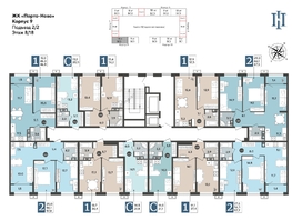 Продается Студия ЖК Порто-Ново, литера 5, 21.8 м², 5159406 рублей