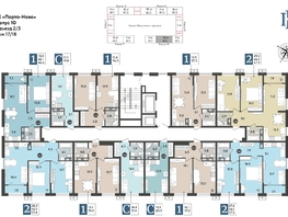 Продается 2-комнатная квартира ЖК Порто-Ново, литера 6, 67.3  м², 10420732 рублей