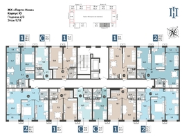 Продается 1-комнатная квартира ЖК Порто-Ново, литера 6, 36.4 м², 6599320 рублей