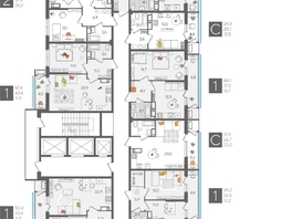 Продается Студия ЖК Рекорд 2, литера 1, 29.3 м², 7368950 рублей