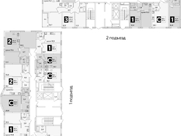 Продается 2-комнатная квартира ЖК Самолет, литера 59, 61.7  м², 9409250 рублей