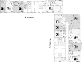 Продается 3-комнатная квартира ЖК Самолет, литера 59, 73.8  м², 10184400 рублей