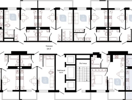 Продается 1-комнатная квартира ЖК Отражение, 2 очередь литера 3, 39.1 м², 6517620 рублей