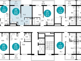 Продается 1-комнатная квартира ЖК Лестория, дом 4, 33.4 м², 15714700 рублей