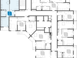 Продается 2-комнатная квартира ЖК Облака-2, блок секция 4-8, 56.4 м², 11534660 рублей