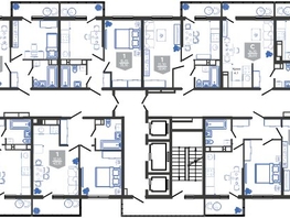 Продается 2-комнатная квартира ЖК Облака-3, дом 1, 60.1 м², 10120840 рублей