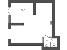 Продается Универ. помещ ЖК Флора, 1 этап литера 6, 52.1  м&sup2;, 23783650 рублей