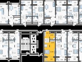 Продается Студия ЖК Кислород, корпус 14, 22.92 м², 9986244 рублей