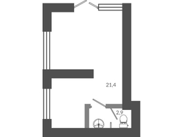 Продается Универ. помещ ЖК Флора, 1 этап литера 6, 24.5  м&sup2;, 12103000 рублей