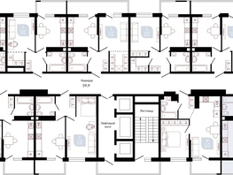 Продается 1-комнатная квартира ЖК Отражение, 2 очередь литера 3, 39.1  м&sup2;, 5774775 рублей