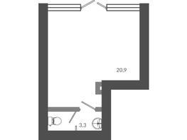 Продается Универ. помещ ЖК Флора, 1 этап литера 6, 24.9  м&sup2;, 12183570 рублей