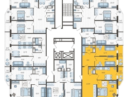 Продается 3-комнатная квартира ЖК Зеленодар, литера 6, 102.5 м², 12104350 рублей