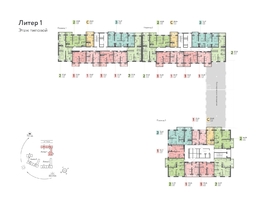 Продается 1-комнатная квартира ЖК Теплые Края, 1 очередь литер 1, 33.51 м², 4858950 рублей